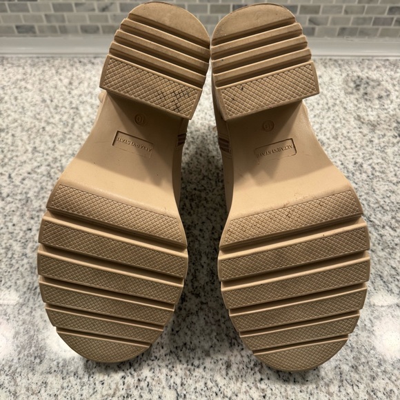 Altar’d State Cream Taupe Chelsea Boots - Picture 9 of 13